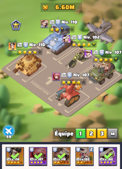 organisation des teams